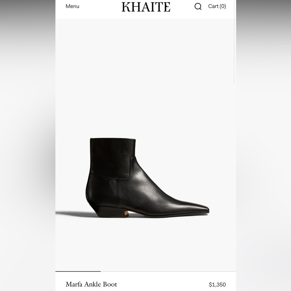 Khaite “Marfa” boots
